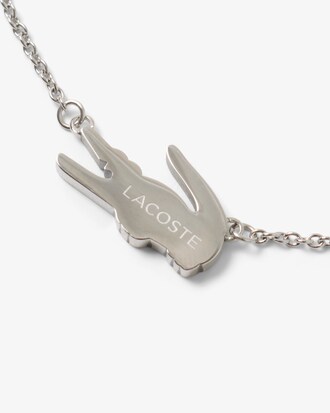 Collier Crocodile femme Lacoste
