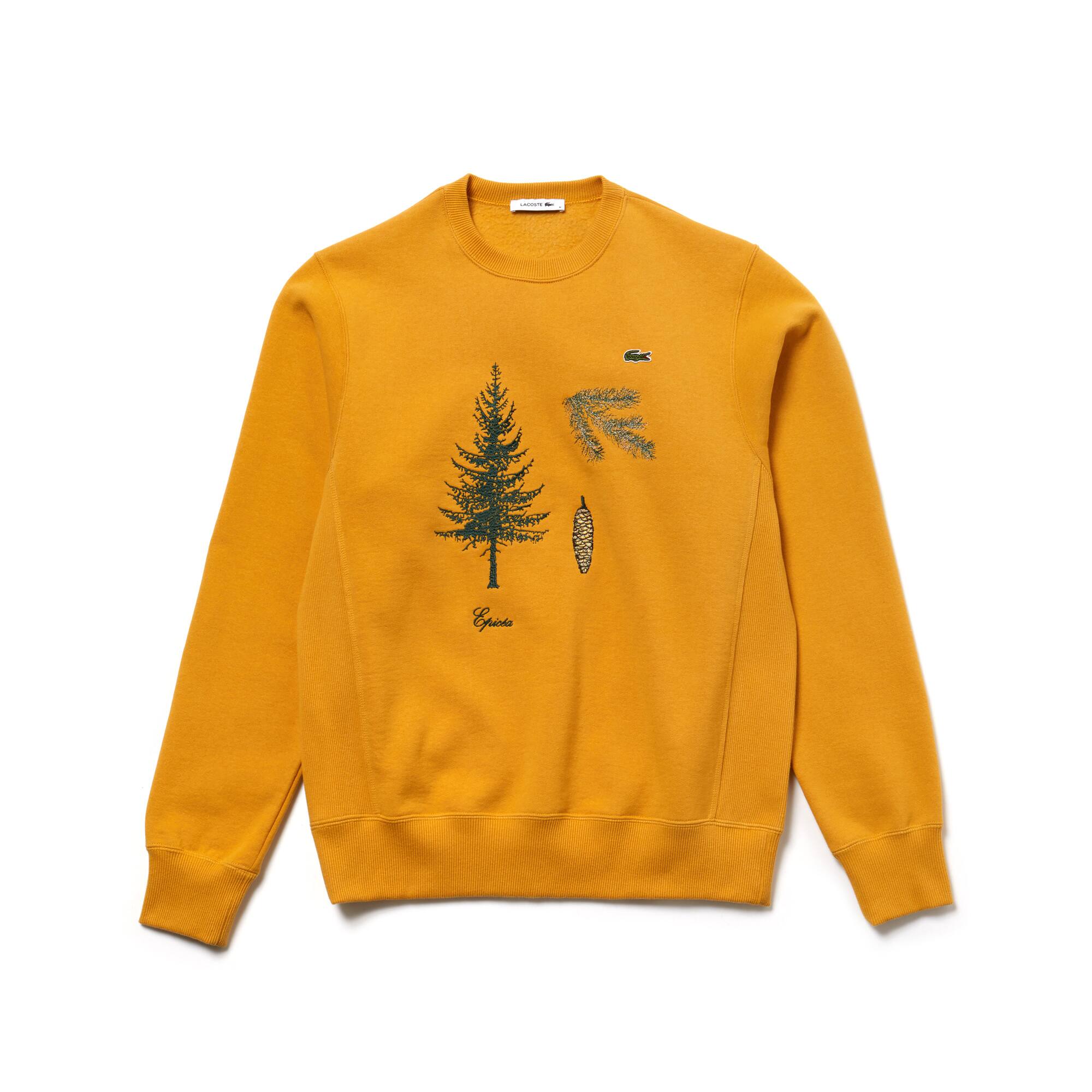 Sweatshirt unisexe en molleton avec broderie &Eacute;dition D&eacute;fil&eacute;