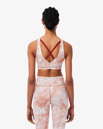 Bralette deportivo el&aacute;stico de sujeci&oacute;n media para mujer