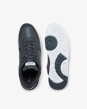 Men's T-Clip Leather and Synthetic Sneakers