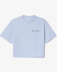Women's Relaxed Fit Branded Cotton T-Shirt