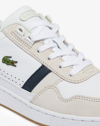 Women's T-Clip Leather Sneakers