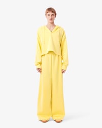 Men's Runway Oversized Satin Sweatpants