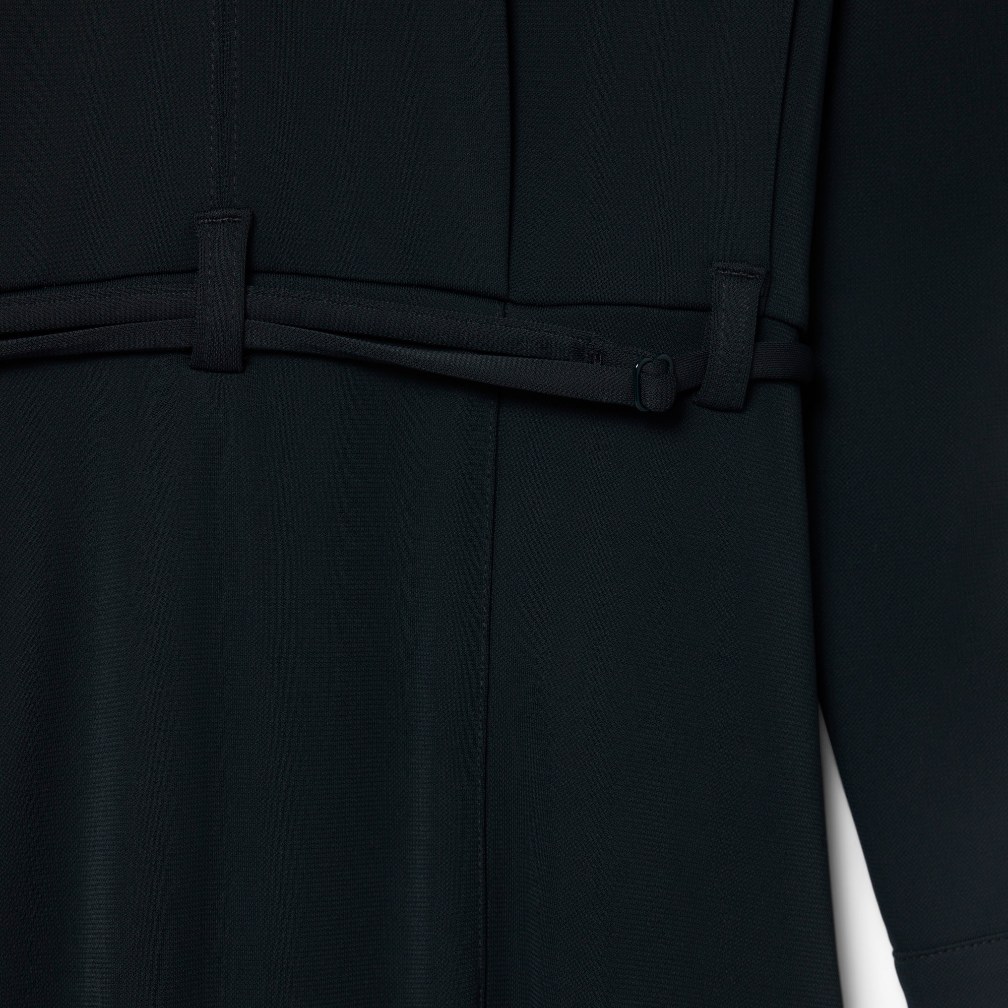Runway Pleated Polo Maxi Dress
