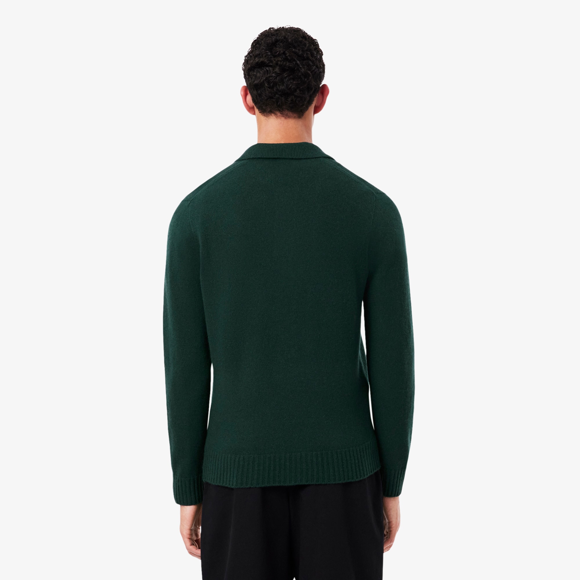 Cashmere Polo Collar Sweater