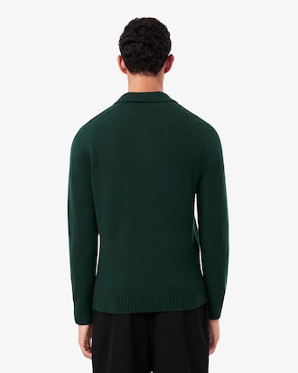 Cashmere Polo Collar Sweater