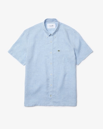 Men's Regular Fit Linen Shirt