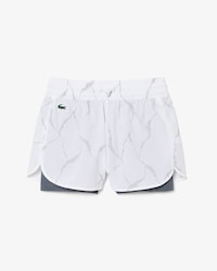 Reflective Print Lined Tennis Shorts