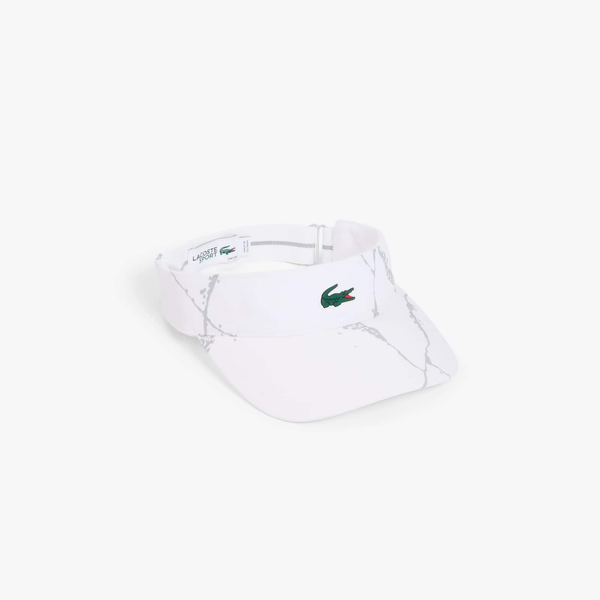 Reflective Print Tennis Visor
