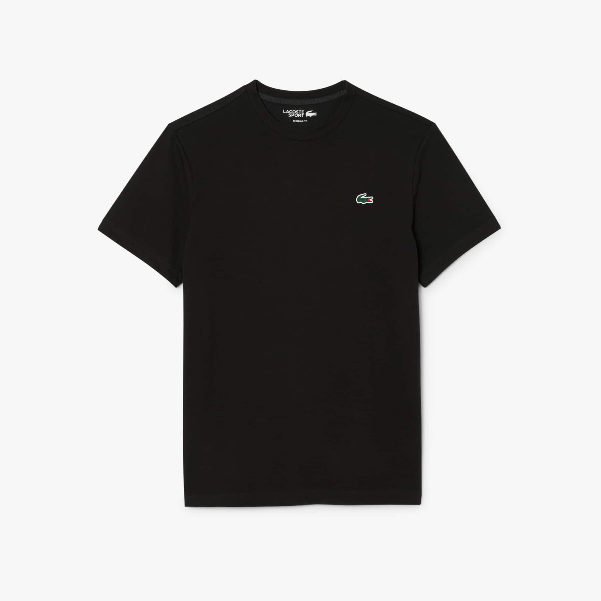 Tシャツ・カットソー LACOSTE Men T-shirt Black TH9880 31 Men's Sport Printed Ultra Dry T-Shirt - All Men's Clothing