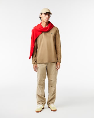 Men's Classic Fit Long Sleeve L.12.12 Polo