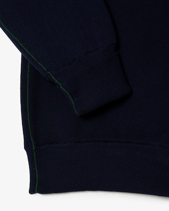 Women's Moss Stitch Cotton Sweater