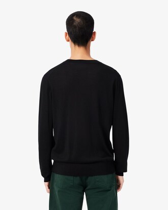 Cashmere Blend Crew Neck Sweater