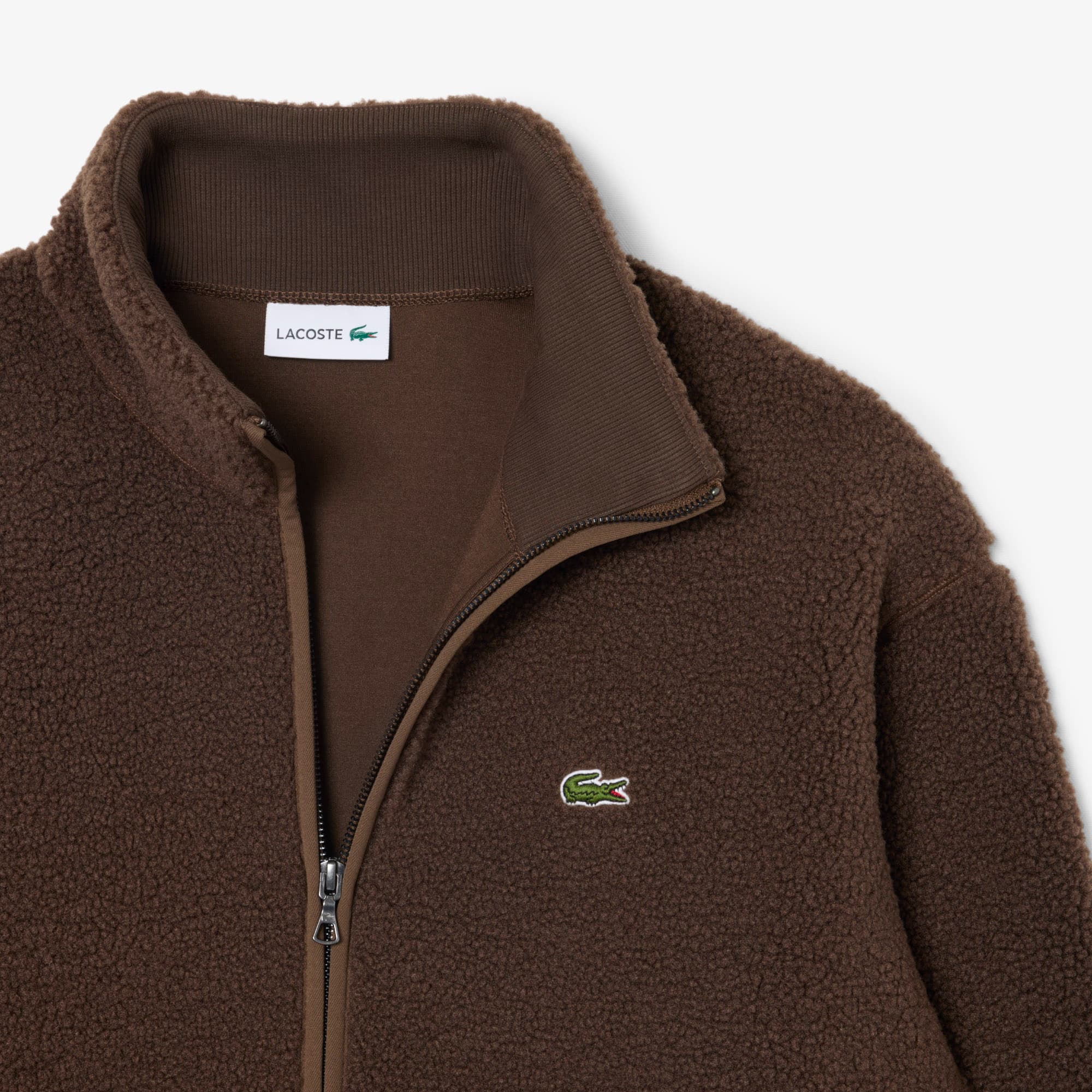 High Neck Sherpa Jacket