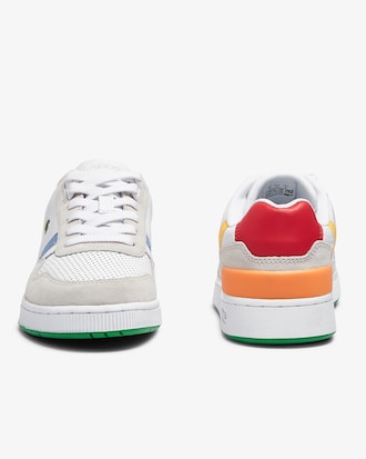 Sneakers T-Clip Lacoste x Polaroid femme en cuir