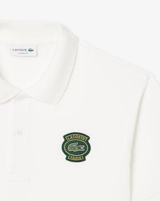 Men's Classic Fit Petit Piqué Badge Polo