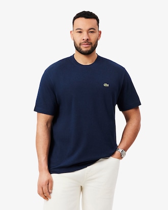 Heavy Cotton and Linen Piqu&eacute; T-Shirt