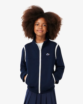 High Neck Zipped Jacket
