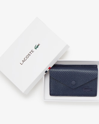 Chantaco Piqu&eacute; Leather Card Holder