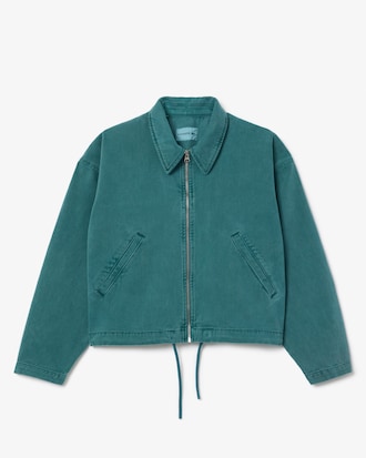 Women's Relaxed Fit Natural Dyed Denim Jacket