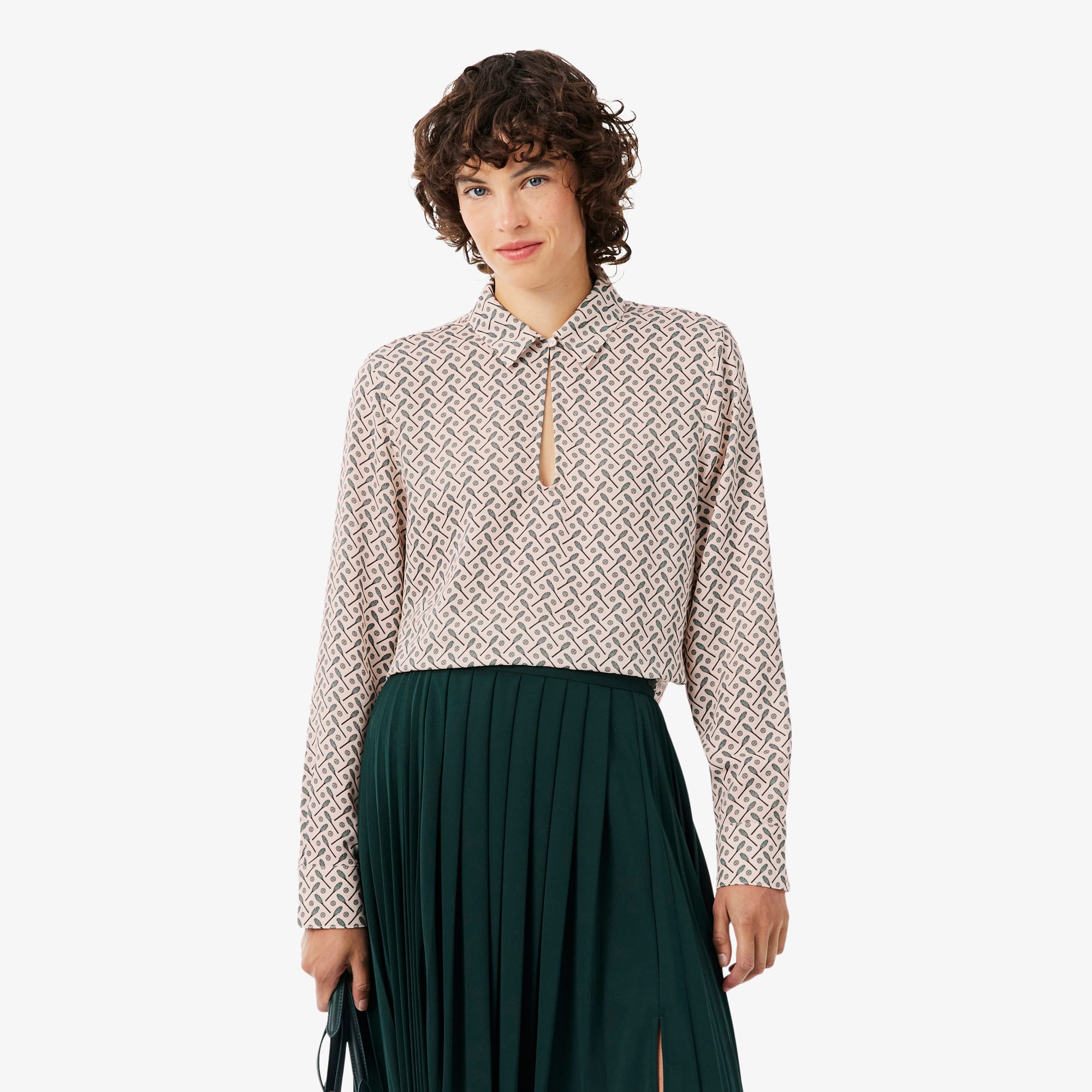 Regular Fit Printed Popover Shirt