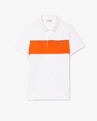 Polo Regular Fit L.12.12 con Color Block