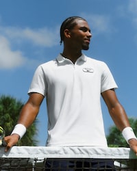 Ultra Dry Badge Accent Tennis Heritage Polo Shirt