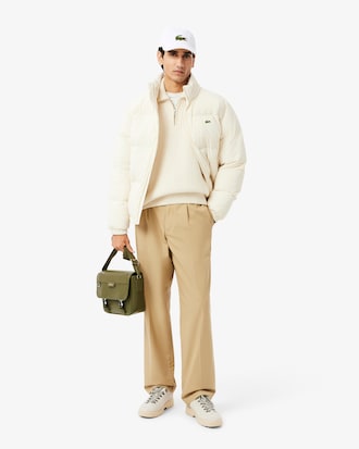 Unisex Crocodile Badge Cotton Twill Cap