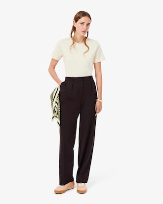 Oversized Wool Blend Pants