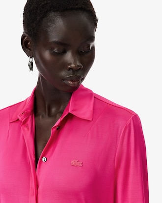 Runway Satin Slim Fit Shirt