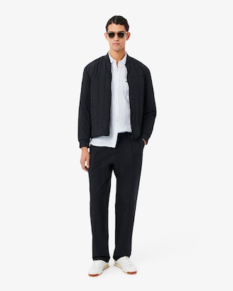 Men's Regular Fit Striped Linen Shirt