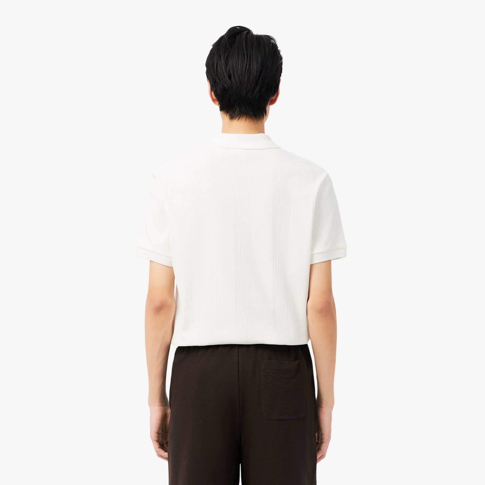 Classic Fit Ribbed Knit Polo - Polo Shirts - New In 2026 | Lacoste