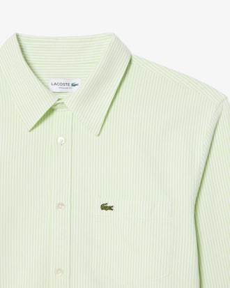 Men's Regular Fit Striped Oxford Shirt