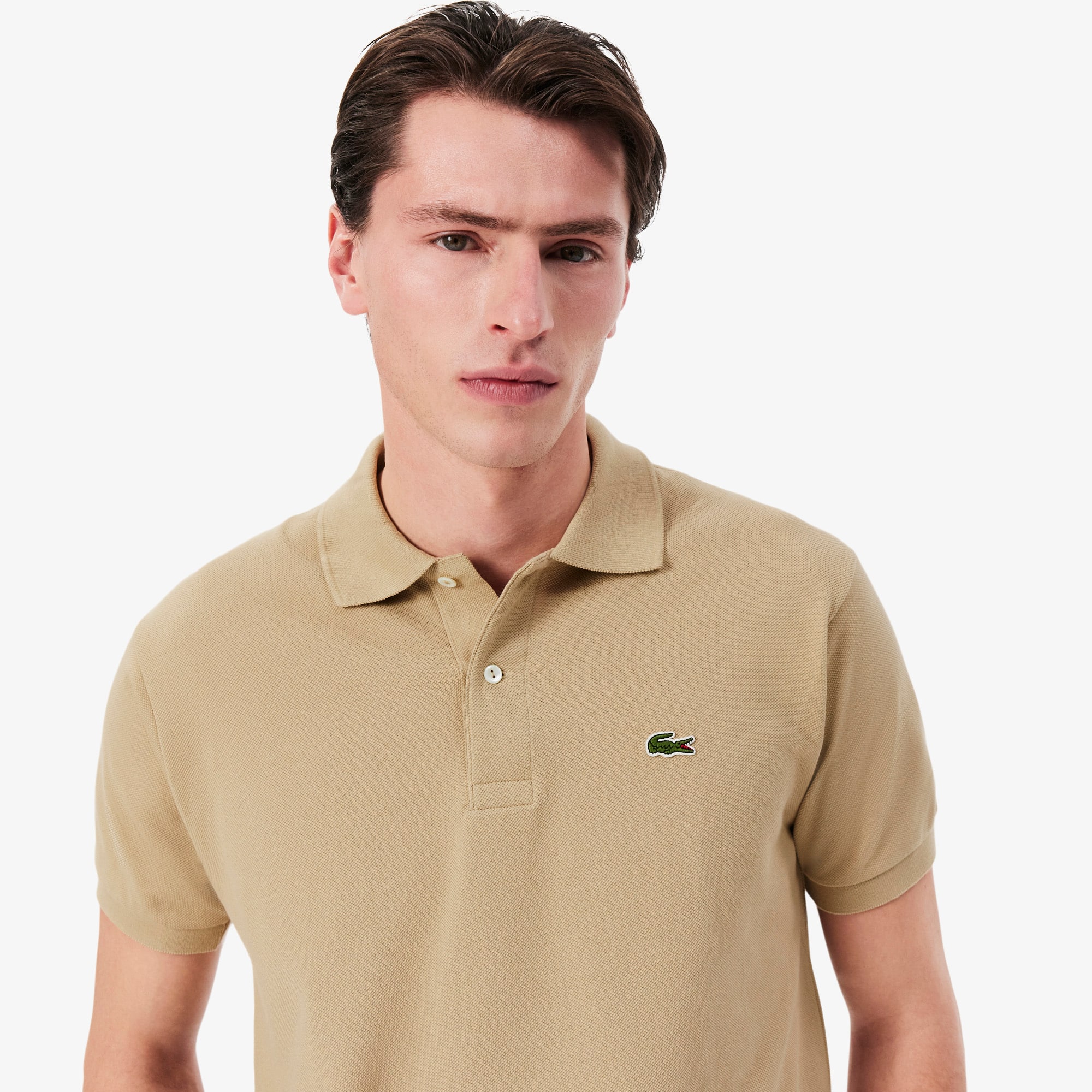 beams LACOSTE CLASSIC FIT US XS ベージュ 2 Men's Classic Fit Original L.12.12 Polo - Polo Shirts - New