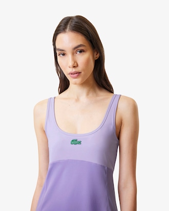 Women's Lacoste x Bandier All Motion Colorblock Dress