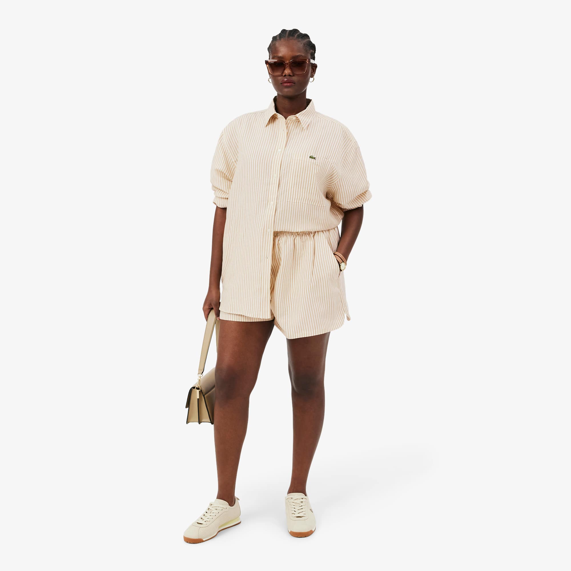 Oversized Linen Blend Shirt
