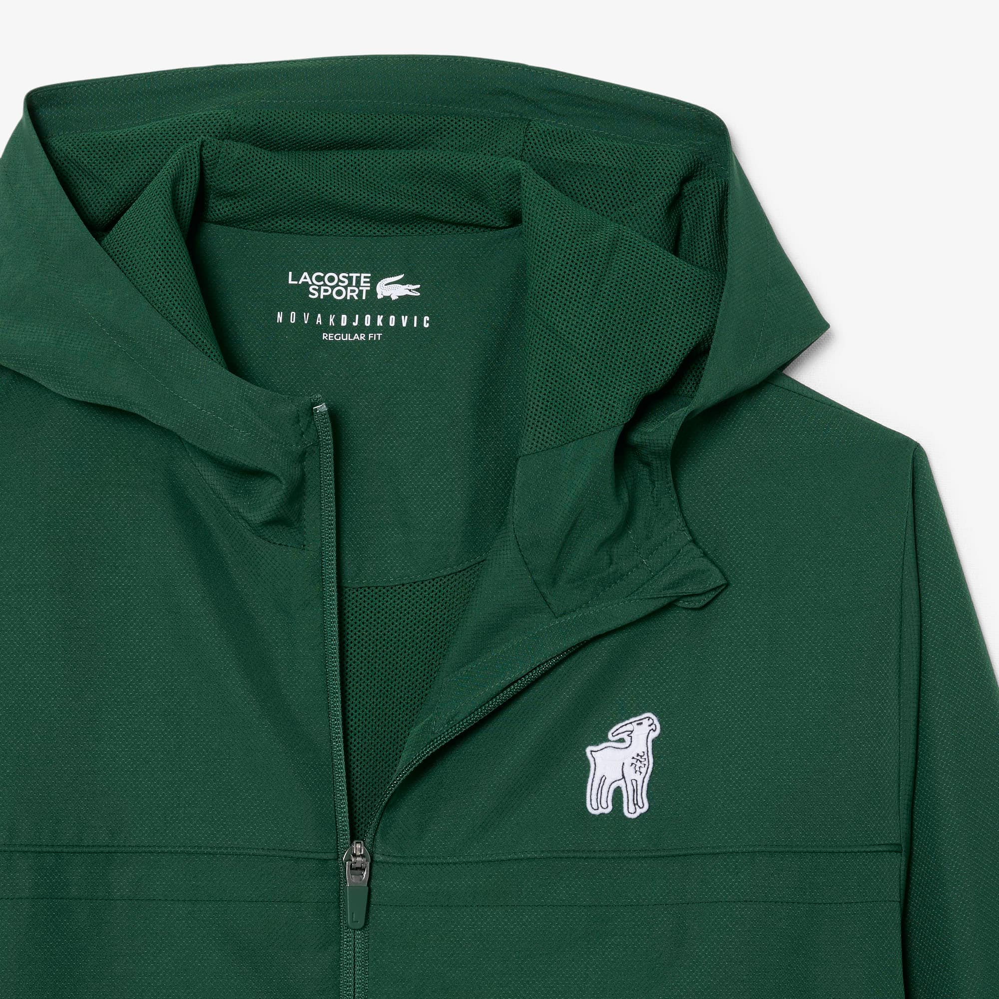 Unisex Lacoste x Novak Djokovic The GOAT Hooded Jacket - Lacoste x