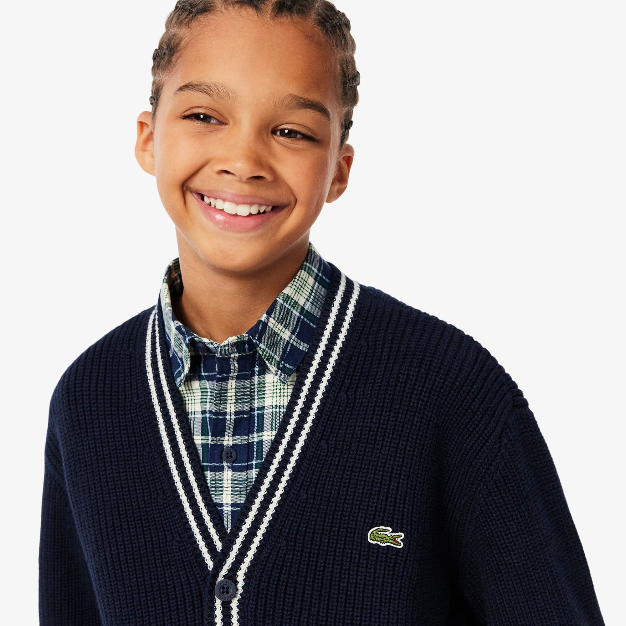 Unisex Cotton and Wool Cardigan - New Kids' Clothing - New In 2026