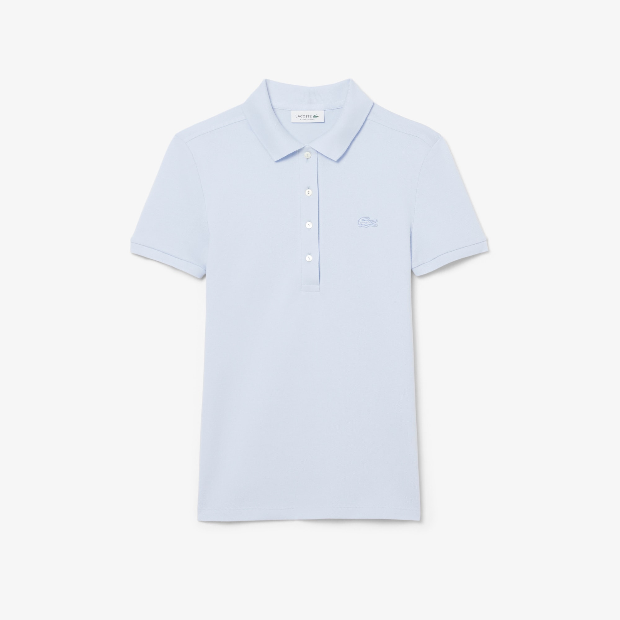 Women's L.12.D Slim Fit Stretch Mini Piqué Polo - Polo Shirts