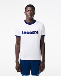 Men's Contrast Accent Printed T-Shirt