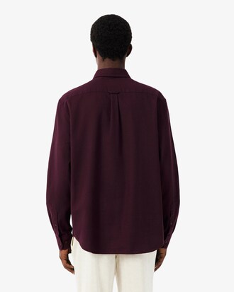 Camisa de Franela de Corte Regular