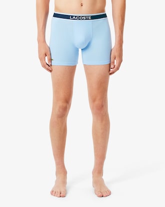 Men's 3-Pack Monogram Print Boxer Briefs