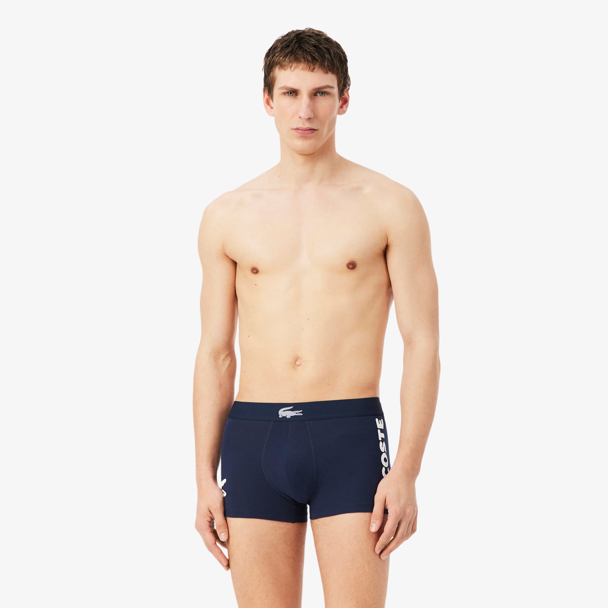 Men's 3-Pack Stretch Cotton Trunks - Underwear & Loungewear - New