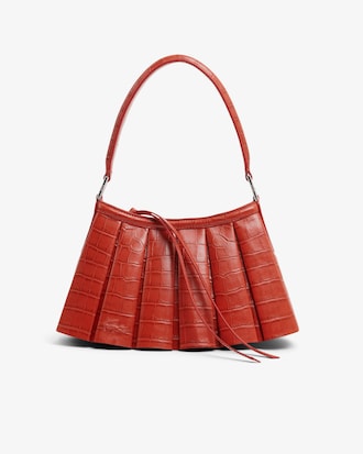 Runway Small Lenglen Crocodile Effect Leather Bag