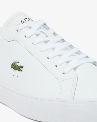 Men's Powercourt Graphic Leather Sneakers