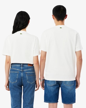 Embossed Branding Cotton T-shirt