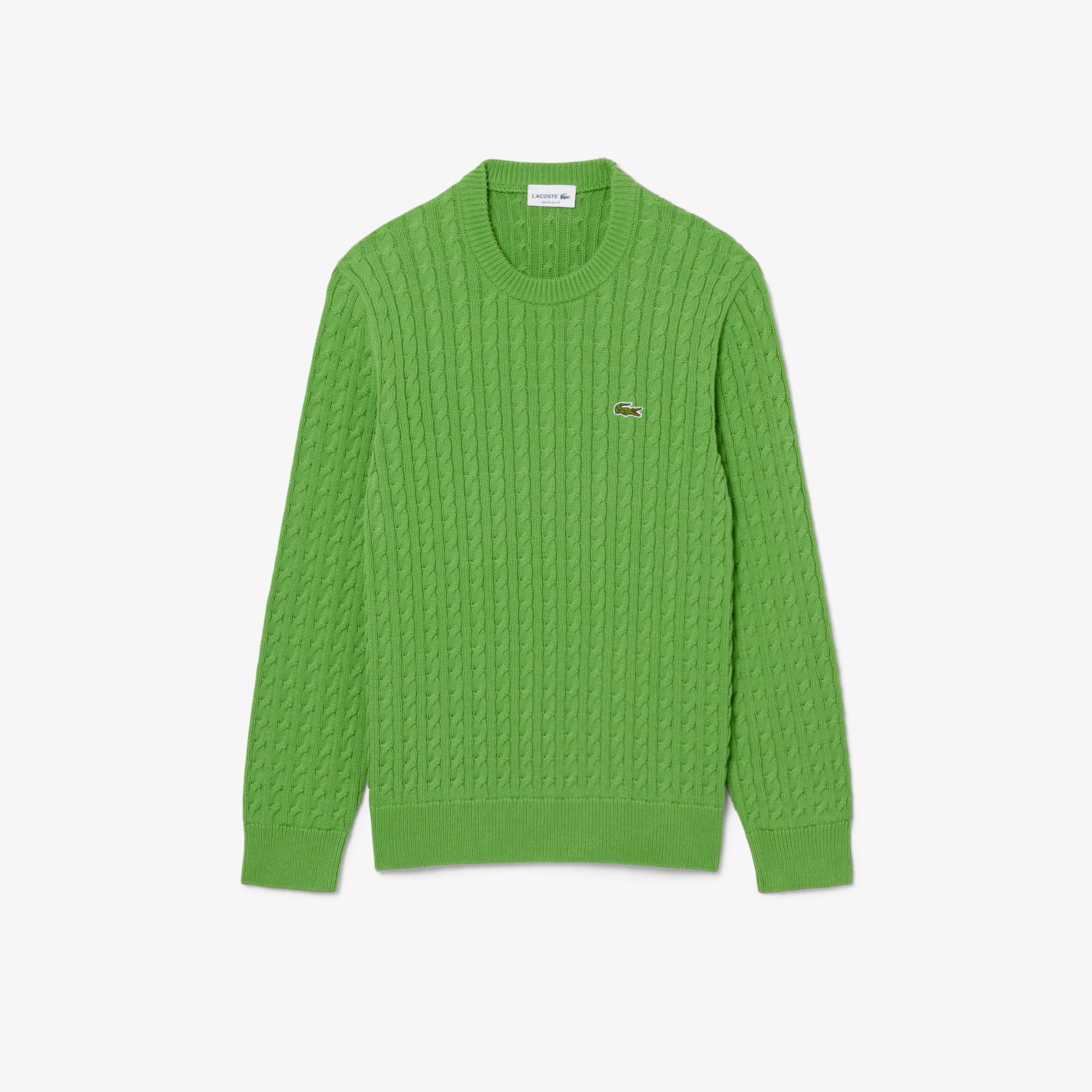 Men's Cable Knit Cotton Sweater - Sweaters & Sweatshirts - New In