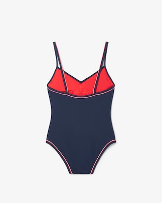 Women's Trim Accent One Piece Swimsuit