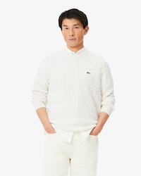 Men's Cable Knit Cotton Sweater