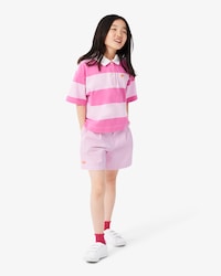 Stretch Oxford Striped Bermuda Shorts